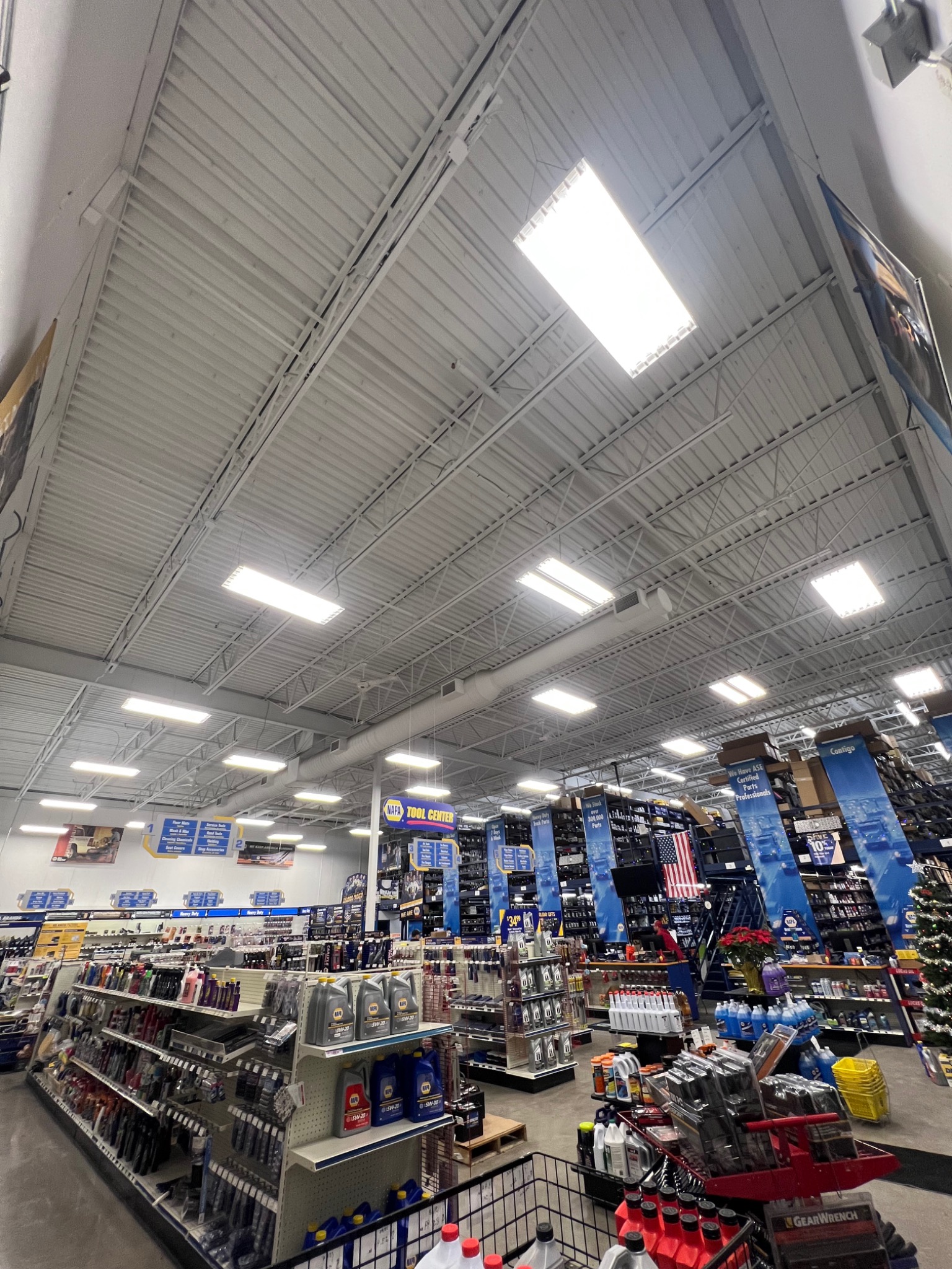 Commercial LED lighting retrofit