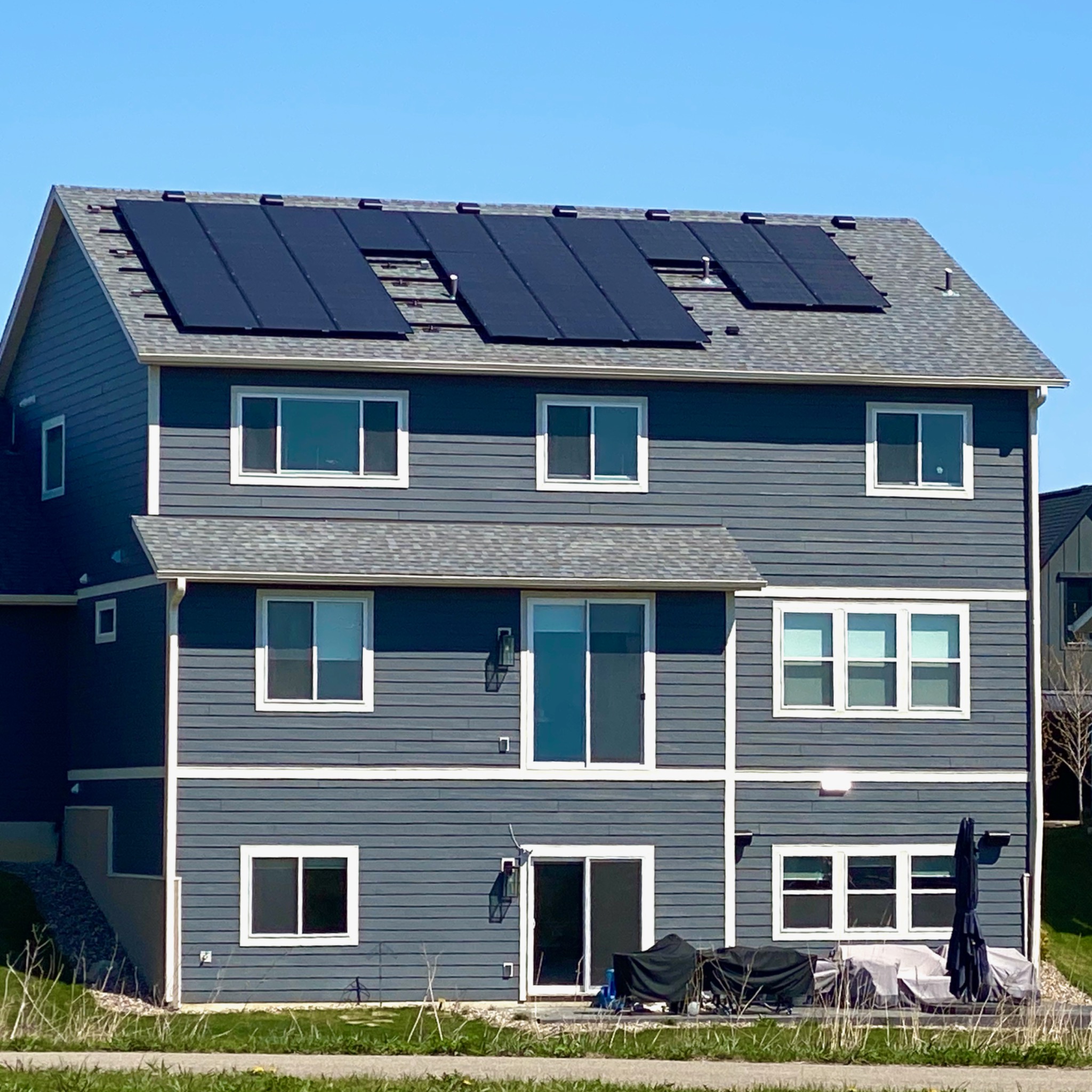 Residential solar installation